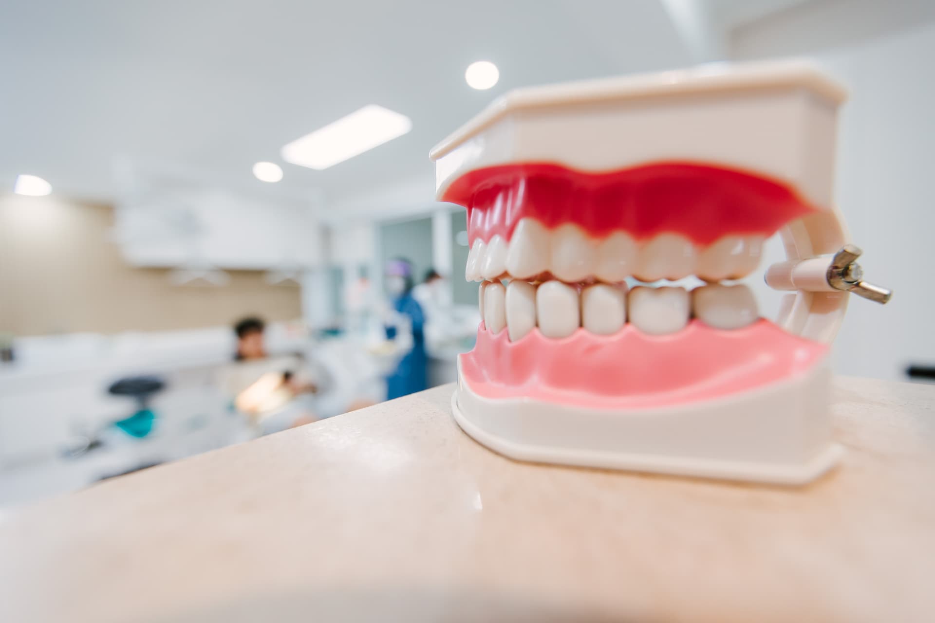 Treatment room instrument panel detail